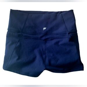 FABLETICS Women's Navy Blue Athletic Shorts  PURELUXE XS 2"